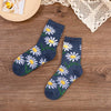 Vintage Blumensocken