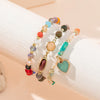 Buntes Perlenarmband Set