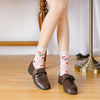 Vintage Blumensocken