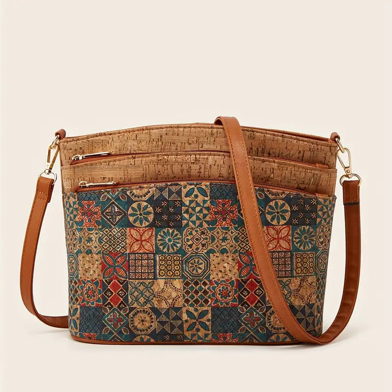 Vintage-Tasche Im Ethno-Stil