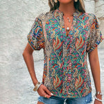 Vintage Ethnische Bluse