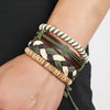 Vintage Gewebtes Armband-Set