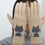 Cartoon-Katzen-Handschuhe